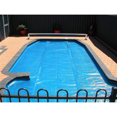 pool central  ft  solstice solar pool cover  blue   home depot