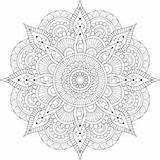 Coloring Mandala Pages Adults Kids Pretty Intricate Sheets Adult Detailed Print Printable Happiness Homemade Mandalas Dreaming Only Reminds Gorgeous Flower sketch template