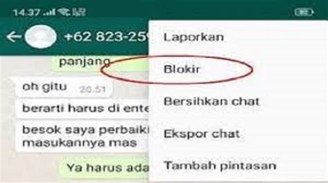 blokir otomatis nomor tidak dikenal  whatsapp  makalah fiqih