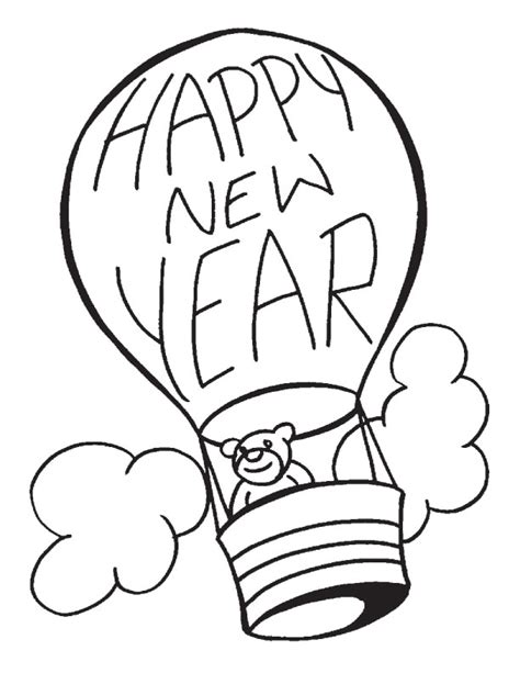 year coloring pages  coloringkidsorg