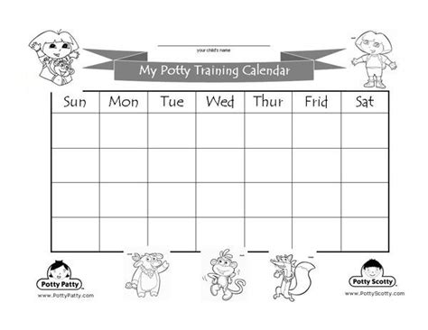 printable potty training coloring pages