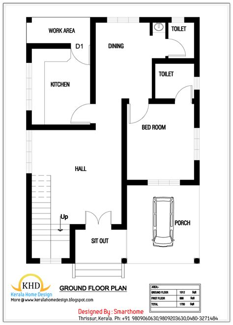 gallery small house plans   sq ft