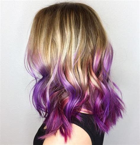 30 Luxuriously Royal Purple Ombre Hair Color Ideas