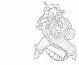 Omega Red Coloring Pages Supreme Character Template Another sketch template