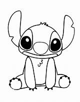 Stitch Coloring Pages Kids Lilo Disneyclips Via sketch template