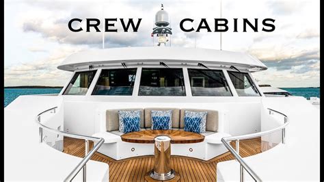 ft mega yacht crew cabins youtube