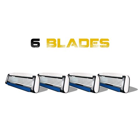 Buy Headblade Hb6 Refill Blades 6 Stainless Steel Blades For No