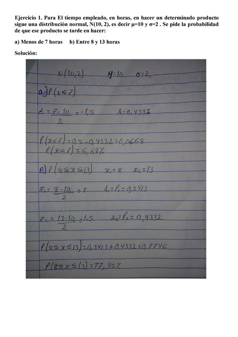 Ejercicio 1 Primera Semana Ejercicio 1 Para El Tiempo Empleado En