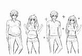 Gain Weight Anime Together Deviantart Drawing Girl Fat Comic Male Bellies Deviant Template Getdrawings Drawings sketch template