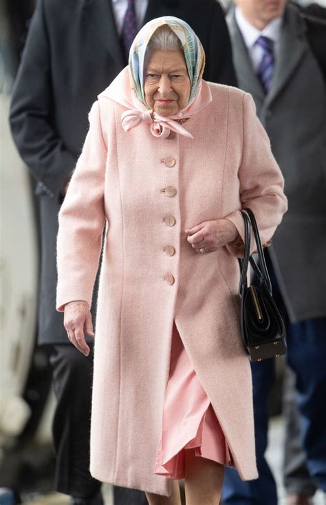 The Queen Arrives At Sandringham For Christmas But Prince Harry And