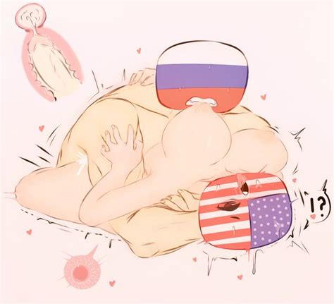 Russia Countryhumans United States Of America Countryhumans