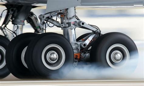 landing gear tires smoke  touchdown aviation stack exchange