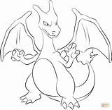 Coloring Charizard Pages Printable Drawing sketch template