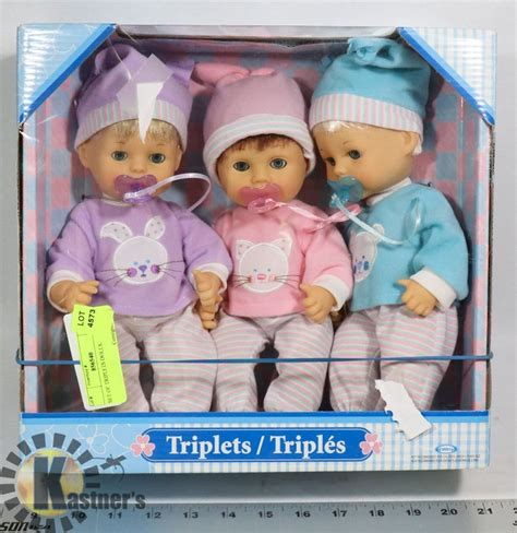 set  triplets dolls kastner auctions