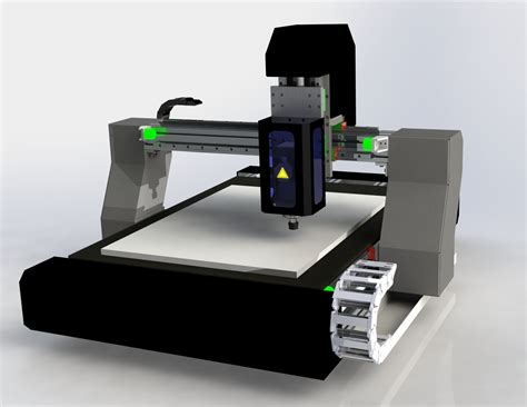 cnc router machine design  model cgtrader
