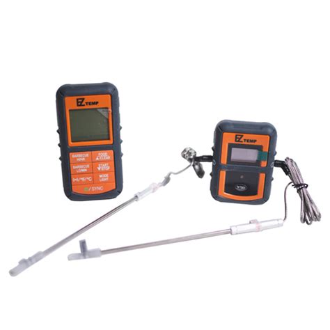 wireless smoker thermometer dual probe remote food thermometer  sale