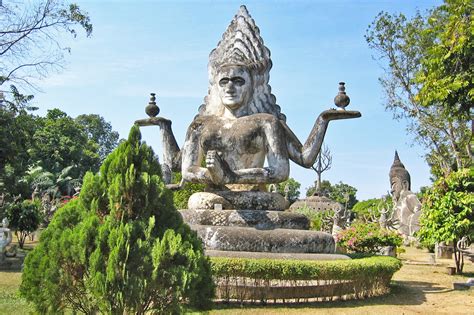 buddha park xieng khuan  vientiane sculpture park  vientiane