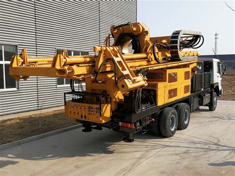 portable hydraulic  deep trailer mounted drill rig