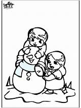 Neve Pupazzo Sneeuwpop Kleurplaat Neige Schneemann Bonhomme Disegno Kleurplaten Sneeuw Advertentie Schnee sketch template