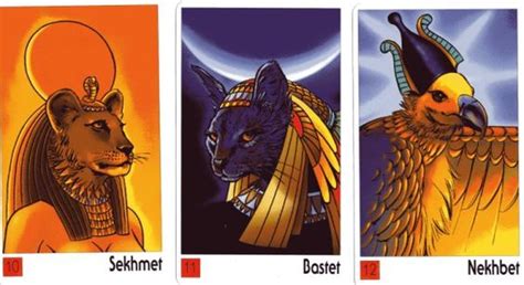 Hator Anubis Toth Sekhmet Bastet Nekhbet