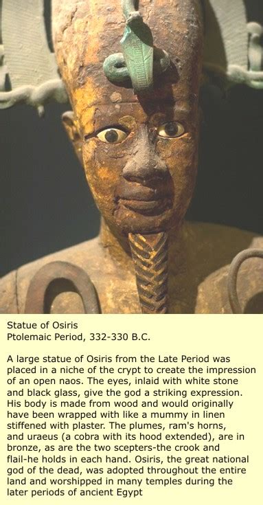 Osiris Ausar Ancient Egyptian God Of Afterlife