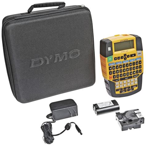 dymo rhino  industrial handheld label maker  carry case kit