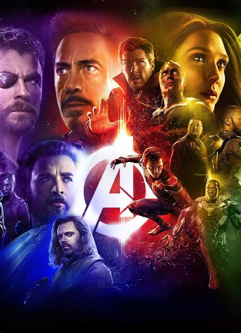 avengers infinity war 2018 latest poster full hd wallpaper