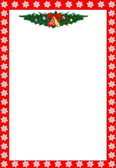 christmas borders  frames christmas letterhead christmas