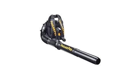 poulan pro prbt  cc  cycle  mph  cfm gas backpack leaf blower youtube