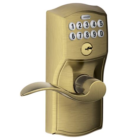 keypad lever  camelot trim  accent lever  flex lock