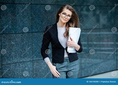 russian business lady female business leader concept stock image