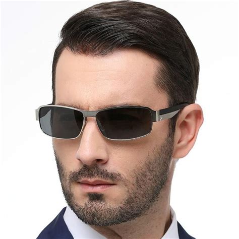 high quality luxury design polarized sunglasses men sunglasses vintage