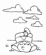 Sky Coloring Pages Birds Color Kids Getcolorings Getdrawings Printable Sun 為孩子的色頁 sketch template