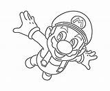 Mario Coloring Super Pages Smash Bros Brothers Drawing Galaxy Printable Drawings Characters Color Christmas Sunshine Clipart Print Book Sheets Getcolorings sketch template