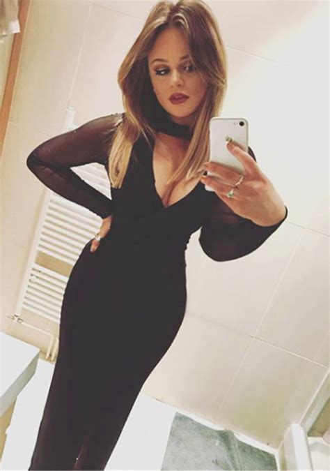 emily atack instagram the inbetweeners babe flashes ample assets in
