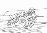 Motorrad Drucken Malvorlagen Fünfte Vorne Seinem Nummer Gezogen Wird Raskrasil sketch template