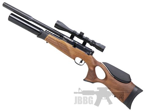 bsa   super carbine pcp air rifle  walnut stock  air guns