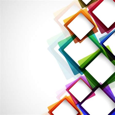 vector colorful abstract background  squares creative