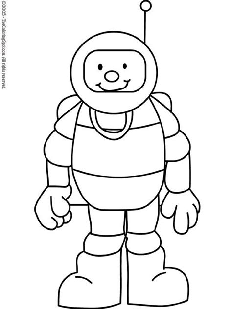 printable astronaut coloring page crafts  worksheets