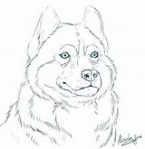 Husky Pages Alaskan Ausmalbilder Realistic Cachorro Webstockreview Ausdrucken Pintar Hund Login sketch template