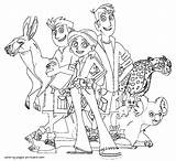 Kratts Wild Coloring Pages Printable Animals Characters Kids Print Kratt Clipart Color Chris Martin Draw Gif Pony Little Popular sketch template