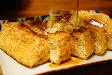 fried tofu japanese food  photo  pixabay pixabay