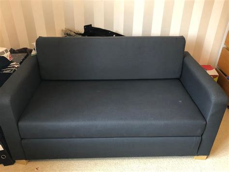 ikea navy blue sofa bed  exeter devon gumtree