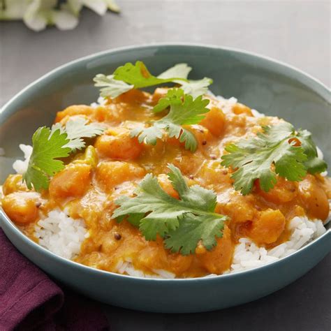 recipe south indian squash curry with jasmine rice blue apron
