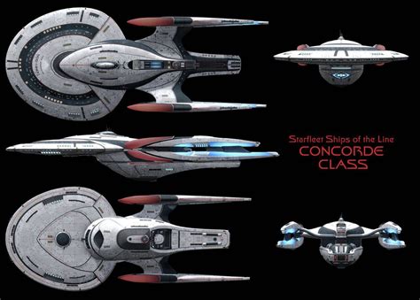 concorde class starship high resolution  enethrin  deviantart