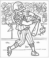 Pages Baseball Coloring Team Getcolorings Major League sketch template