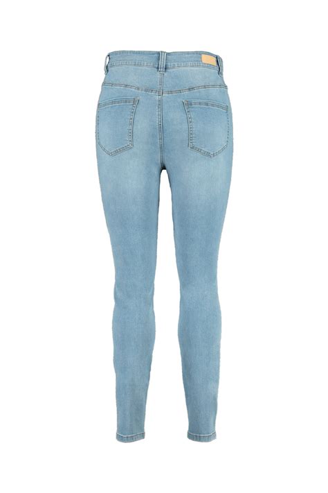 Dames Skinny Leg High Waist Jeans Cherry Bij Ms Mode®