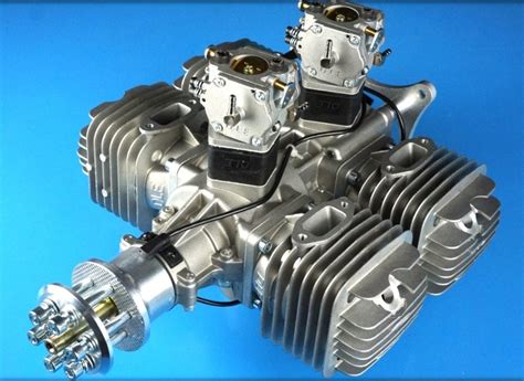 hobbysa gas engines dlecc  cylinder engine  stroke engine  rc airplane model