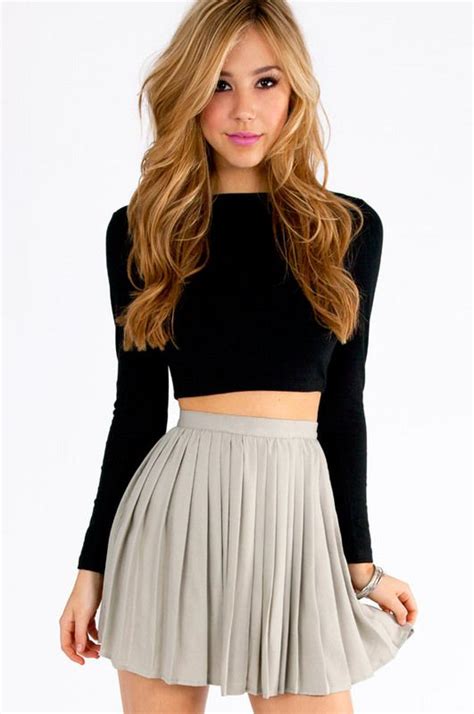 coolest crop tops  skirts  summer ohh