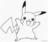 Pikachu Coloring Pages Kids Printable Pokemon Cool2bkids Cartoon Book Sheets sketch template
